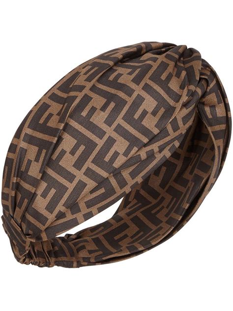 fendi head band|fendi motif headband.